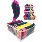 Organizador De Gavetas Roupa Fitness 6 Nichos Kit 3 - Comprei Organizei!