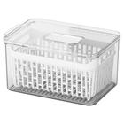 Organizador de Geladeira Dry Coza 3,2 Litros 24x15,5x12,3 cm com Cesto