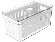 Organizador de Geladeira Ou Clear Fresh 2 Peças