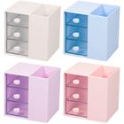 Organizador de mesa com 3 gavetas + 1 Nicho
