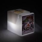 Organizador de Mesa Iluminado Avengers Personagens Marvel - Desembrulha