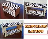 Organizador de Mesa - Porta Lápis,Caneta,Canetinha - MDF - LUALKI