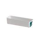 Organizador De Plástico Multiuso Branco 22,5X7,5X5,2Cm