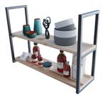 Organizador De Teto Moderna 80x50x20 Em Metal Para Home