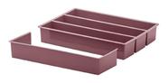 Organizador De Utensílios Com Extensor 35X25X6,5 Rose 1356