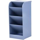 Organizador Diagonal para Mesa Azul - Waleu