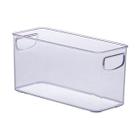 Organizador diamond 25x10x13 cm cristal