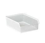 Organizador Empilhável Branco 22x28x10cm Linea Paramount