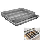 Organizador Gaveta Extensível Talheres Utensílios Armário Cozinha Logic - OL 750 Ou