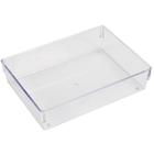 Organizador Gavetas Multiuso Acrílico Empilhável 23X17X5,5Cm - Plastutti