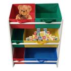 Organizador Infantil Porta Brinquedos Colorido Quartos Salas