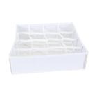 Organizador Le Clear Multiuso PVC Transparente Retangular com 16 Divisórias