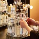 Organizador Maquiagem Giratorio 360º Acrilico Resistente Perfumes Cosmeticos