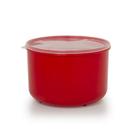 Organizador Multiuso Cilíndrico 1,4 L Top Line Vermelho