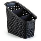 Organizador Multiuso Rattan com 3 Divisórias