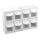 Organizador plástico com 8 gavetas OPV0305 VONDER