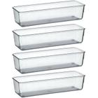 Organizador potes retangu.grand.24x8x5,5cm acrimet