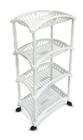 Organizador Vertical Multiuso 4 Cestos Branco Arqplast