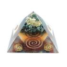 Orgonite Pirâmide da Ordem de Santa Esmeralda (Cura)