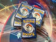 Pack de 100 Cartas Pokemon Original Sem Repetições Com 05 Brilhantes  Garantidas + Ultra Rara V/EX Garantida, Magalu Empresas