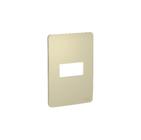 ORION Placa 4X2 1 Posto Horizon Gold - SCHNEIDER (S730101234)