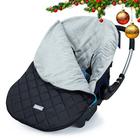 Orzbow Canopy Style Bunting Bag Tempo em assentos de carro e carrinhos, cobertor infantil quente no inverno (preto)