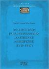 Os Concursos Para Professores do Atheneu Sergipense (1938-1947) -