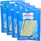 Ossinho Palito Bidu Turma da Mônica Pets 8mm Com 8unidadesKit Com 4