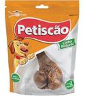 Osso Defumado Mini Fêmur Natural Petiscão Para Cães