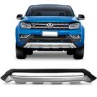 Overbumper Amarok 2017 a 2021 Front Bumper Preto Prata Tgpoli