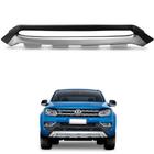 Overbumper Amarok 2017 a 2021 Front Bumper Preto Prata Tgpoli