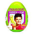 Ovo Surpresa Com Slime Brilha No Escuro - Doce Brinquedo