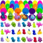 Ovos de Páscoa pré-preenchidos de plástico Pinkiwine com Dinosaur Squishy