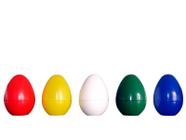 Ovos de plástico 20 unidades abre ao meio de 7,5 cm para surpresas