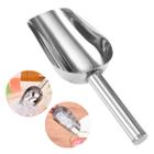Pá Colher P/gelo Inox Concha Medidora 200ml Bar