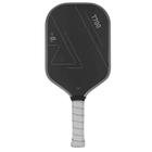 Pá de Pickleball de Fibra de Carbono 16mm - Ponto Doce Amplo, Empunhadura Antiderrapante e Superfície Fosca