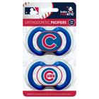 Pacifier Masterpieces MLB Chicago Cubs, pacote com 2 unidades, tamanho único