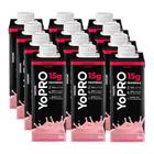 Pack 12 unidades YoPRO Bebida Láctea UHT Morango 15g de proteínas 250ml