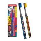 Pack 2 Escovas Dentais Ultramacia Fina Ultra Soft Kit Romero Britto Dentalclean