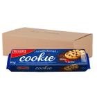 Pack 24 unidades Biscoito Cookie Parati Tradicional Sabor Baunilha com Gotas de Chocolate 60g - Kit com 24x60g