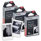 Pack 30 Filmes Instax Mini Monochrome Preto E Branco Para Mini 11, Mini 9, Mini Link