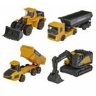 Pack 4 Miniaturas - Volvo Construction - Majorette