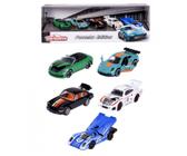 Pack 5 Miniaturas - Porsche Edition V2 - Gift Pack - 1/64 - Majorette