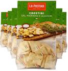 Pack 6 Und Crostini Com Sal Marinho E Alerim La Pastina 200G