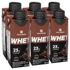 Pack 6 unidades Bebida Láctea Whey 23g de Proteína Piracanjuba Zero Lactose Sabor Cacau 250ml - Kit com 6x250ml