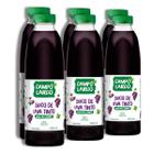 Pack 6 unidades Suco de Uva Integral Campo Largo 900ml - Kit com 6x900ml