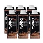 Pack 6 unidades YoPRO Bebida Láctea UHT Chocolate 15g de proteínas 250ml