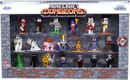 Pack c/ 20 Nano Metalfigs Minecraft Dungeons Série 4 - Jada