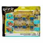 Pack c/ 6 Boneco Elástico Heroes of Goo Jit Zu Minis - 6 cm - Moose