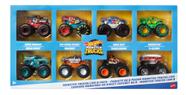 Pack c/ 8 Monster Trucks Live - Modelos Clássicos - 1/64 - Hot Wheels